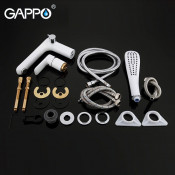 Смеситель на борт ванны Gappo G1148 на 3 отверстия