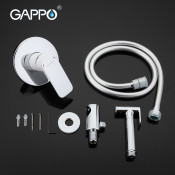 Смеситель Gappo G7248 с гигиеническим душем