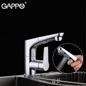 Смеситель для раковины Gappo G1299 с выдвижным изливом