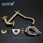 Смеситель для кухни Gappo G4063-4