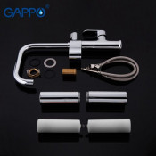 Смеситель для кухни Gappo G4352-1 с фильтрующим элементом