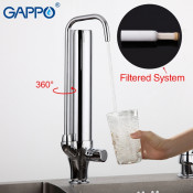 Смеситель для кухни Gappo G4352-1 с фильтрующим элементом