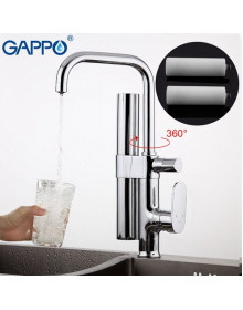 Смеситель для кухни Gappo G4352-1 с фильтрующим элементом Смеситель для кухни Gappo G4352-1 с фильтрующим элементом