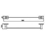 Полотенцедержатель Gappo G0701-6 