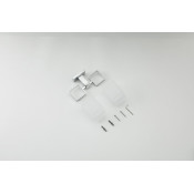 Стакан для ванной Gappo G0708, белый/хром