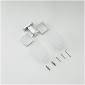 Стакан для ванной Gappo G0708, белый/хром