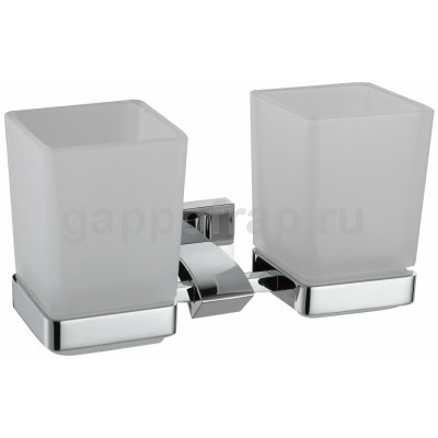 Стакан для ванной Gappo G0708, белый/хром