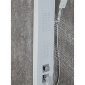 Душевая стойка Frap F24005-8, белый хром Душевая стойка Frap F24005-8, белый хром