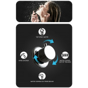 Душевая панель Frap F24005-5, сатин матовый хром Душевая панель Frap F24005-5, сатин матовый хром