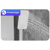 Душевая панель Frap F24005-5, сатин матовый хром Душевая панель Frap F24005-5, сатин матовый хром