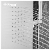 Душевая панель Frap F24005-5, сатин матовый хром Душевая панель Frap F24005-5, сатин матовый хром