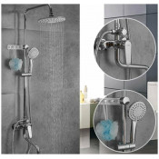 Душевая стойка Frap F24002, хром Душевая стойка Frap F24002, хром