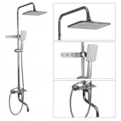 Душевая стойка Frap F24002, хром Душевая стойка Frap F24002, хром