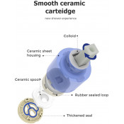 Смеситель Frap F7505-6 с гигиеническим душем Смеситель Frap F7505-6 с гигиеническим душем
