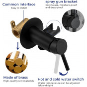 Смеситель Frap F7505-6 с гигиеническим душем Смеситель Frap F7505-6 с гигиеническим душем