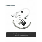 Смеситель для кухни Frap F4044-8, белый/хром Смеситель для кухни Frap F4044-8, белый/хром