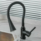 Смеситель для кухни Frap F4044-6, чёрный Смеситель для кухни Frap F4044-6, чёрный