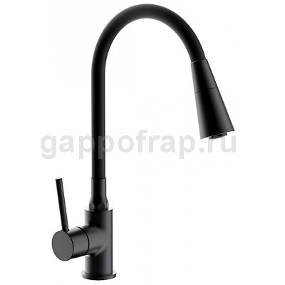 Смеситель для кухни Frap F4044-6, чёрный Смеситель для кухни Frap F4044-6, чёрный