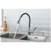 Смеситель для кухни Frap F4044, черный/хром Смеситель для кухни Frap F4044, черный/хром