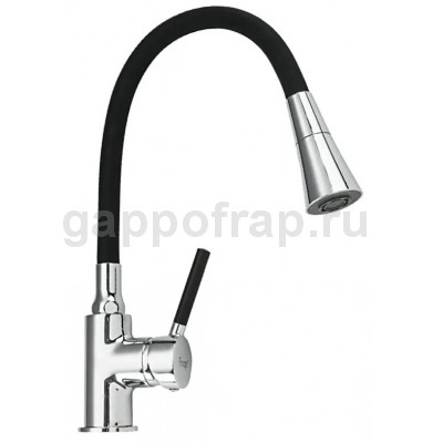 Смеситель для кухни Frap F4044, черный/хром Смеситель для кухни Frap F4044, черный/хром