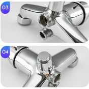 Смеситель для ванны Frap F2202-20 Смеситель для ванны Frap F2202-20