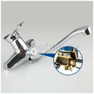 Смеситель для ванны Frap F2202-20 Смеситель для ванны Frap F2202-20