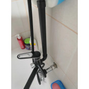 Душевая стойка Frap F2449-6, черный хром Душевая стойка Frap F2449-6, черный хром