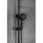 Душевая стойка Frap F2449-6, черный хром Душевая стойка Frap F2449-6, черный хром