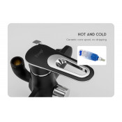 Душевая стойка Frap F2449-6, черный хром Душевая стойка Frap F2449-6, черный хром