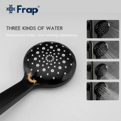 Душевая стойка Frap F2449-6, черный хром Душевая стойка Frap F2449-6, черный хром