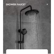 Душевая стойка Frap F2449-6, черный хром Душевая стойка Frap F2449-6, черный хром