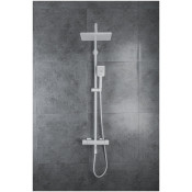 Душевая стойка Gappo G2491-8 с термостатом, белый Душевая стойка Gappo G2491-8 с термостатом, белый