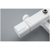 Душевая стойка Gappo G2491-8 с термостатом, белый Душевая стойка Gappo G2491-8 с термостатом, белый