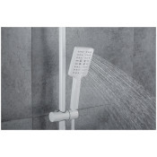 Душевая стойка Gappo G2491-8 с термостатом, белый Душевая стойка Gappo G2491-8 с термостатом, белый