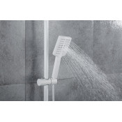 Душевая стойка Gappo G2491-8 с термостатом, белый Душевая стойка Gappo G2491-8 с термостатом, белый