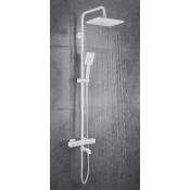 Душевая стойка Gappo G2491-8 с термостатом, белый Душевая стойка Gappo G2491-8 с термостатом, белый