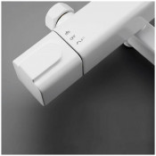 Душевая стойка Gappo G2491-8 с термостатом, белый Душевая стойка Gappo G2491-8 с термостатом, белый