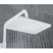 Душевая стойка Gappo G2491-8 с термостатом, белый Душевая стойка Gappo G2491-8 с термостатом, белый