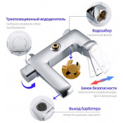 Душевая стойка Gappo G2450-8 Душевая стойка Gappo G2450-8