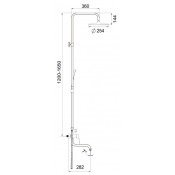 Душевая стойка Gappo G2436