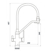 Смеситель для кухни Gappo G4318 с подключением фильтра питьевой воды Смеситель для кухни Gappo G4318 с подключением фильтра питьевой воды