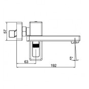 Смеситель для ванны Gappo G3018 Смеситель для ванны Gappo G3018