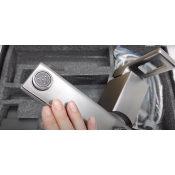 Смеситель для ванны Gappo G3217-9, оружейная сталь