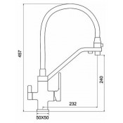 Смеситель для кухни Gappo G4317-8 с подключением фильтра питьевой воды Смеситель для кухни Gappo G4317-8 с подключением фильтра питьевой воды