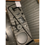 Душевая стойка Gappo G2403-6, черный хром