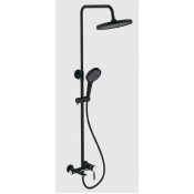 Душевая стойка Gappo G2403-6, черный хром