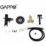 Смеситель Gappo G7290-6 с гигиеническим душем скрытого монтажа и термостатом