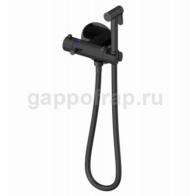 Смеситель Gappo G7290-6 с гигиеническим душем скрытого монтажа и термостатом