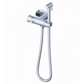 Смеситель Gappo G7290 с гигиеническим душем скрытого монтажа и термостатом