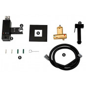 Смеситель Gappo G7207-60 с гигиеническим душем скрытого монтажа и термостатом